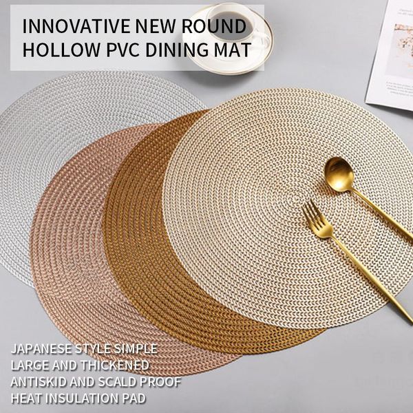 table runner round pvc placemat kitchen dining mats steak pad anti-scalding insulation pads nordic el restaurant home decor 38cm
table runner round pvc placemat kitchen dining mats steak pad anti-scalding insulation pads nordic el restaurant home decor 38cm