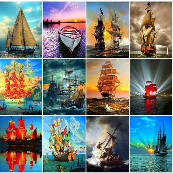 diamond painting embroidery ship landscape sea full square mosaic picture of rhinestone home decor
diamond painting embroidery ship landscape sea full square mosaic picture of rhinestone home decor