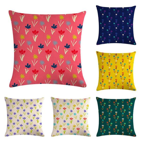 cushion/decorative pillow decorative small flowers cover linen sofa car chairs minimalist home decor cushion covers 45x45cm
cushion/decorative pillow decorative small flowers cover linen sofa car chairs minimalist home decor cushion covers 45x45cm