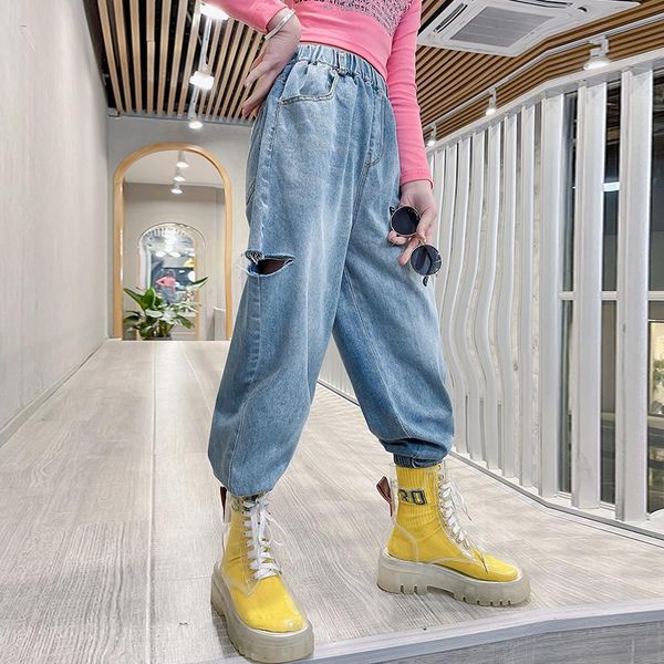 jeans children's clothing for girls pants side ripped hole denim blue trousers kids 4 6 8 10 12 14 years
jeans children's clothing for girls pants side ripped hole denim blue trousers kids 4 6 8 10 12 14 years