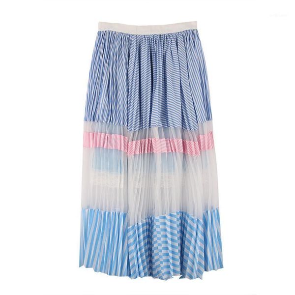 skirts 2021 summer thin styles fashion women clothes high waist elastic striped mesh organza a-line skirt female a843, Black
skirts 2021 summer thin styles fashion women clothes high waist elastic striped mesh organza a-line skirt female a843, Black