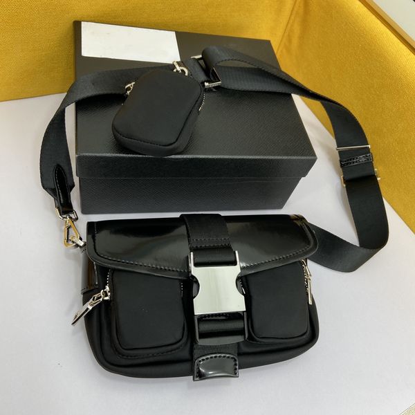 black nylon and leather motorcycle crossbody bag fashionable multifunctional large capacity single shoulder backpack
black nylon and leather motorcycle crossbody bag fashionable multifunctional large capacity single shoulder backpack
