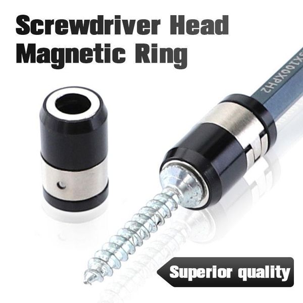 1/4''6.35mm screwdriver magnetic ring s2 alloy steel removable magnet driver hex electric bit strong magnetizer tool hand tools
1/4''6.35mm screwdriver magnetic ring s2 alloy steel removable magnet driver hex electric bit strong magnetizer tool hand tools