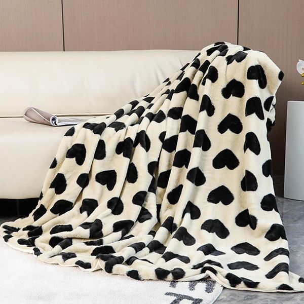 blankets pink heart print faux fur thick double-sided blanket for beds soft cozy fleece throw kids room air conditioning
blankets pink heart print faux fur thick double-sided blanket for beds soft cozy fleece throw kids room air conditioning