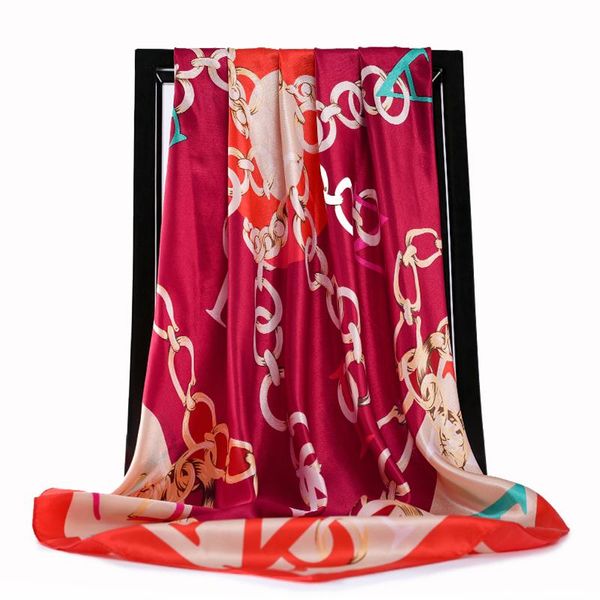 scarves fashion for women shawl print silk satin hijab scarf female bandana 90*90cm square shawls scarfs ladies, Blue;gray
scarves fashion for women shawl print silk satin hijab scarf female bandana 90*90cm square shawls scarfs ladies, Blue;gray