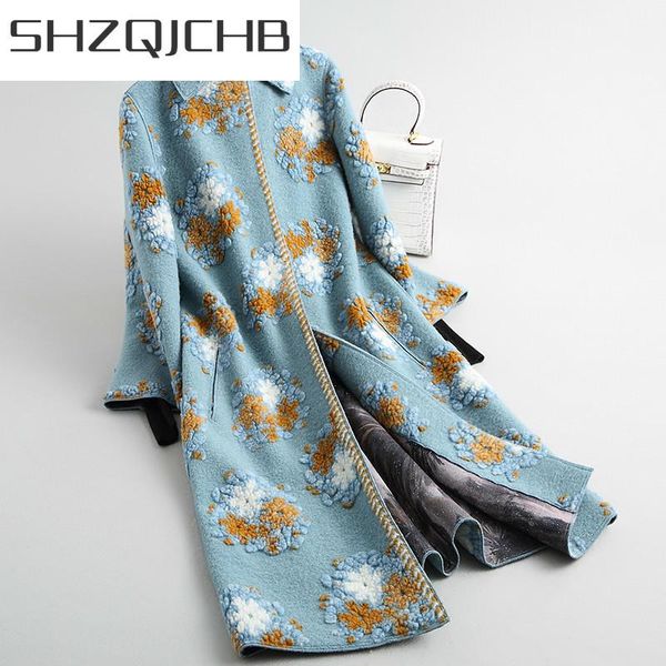 women's fur & faux shzq real coat female vintage long sheep shearing jacket women clothes 2021 korean floral wool coats jackets hiver, Black
women's fur & faux shzq real coat female vintage long sheep shearing jacket women clothes 2021 korean floral wool coats jackets hiver, Black