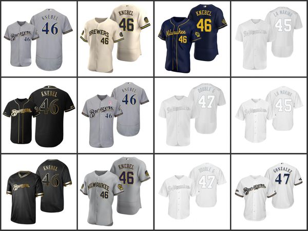 milwaukee brewers men 47 gio gonzalez brewers 46 corey knebel 45 jhoulys chacin la makina women youthjersey, Black;red
milwaukee brewers men 47 gio gonzalez brewers 46 corey knebel 45 jhoulys chacin la makina women youthjersey, Black;red