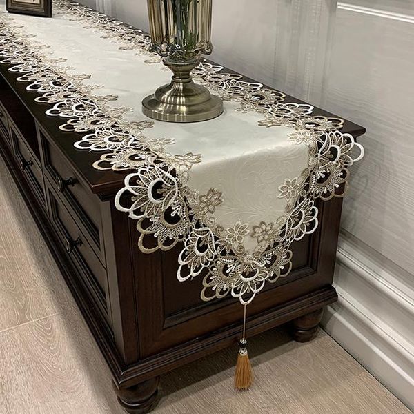 europe embroidered coffee table flag runner home fabric tv cabinet tablecloth dust cover lace cloth bed
europe embroidered coffee table flag runner home fabric tv cabinet tablecloth dust cover lace cloth bed