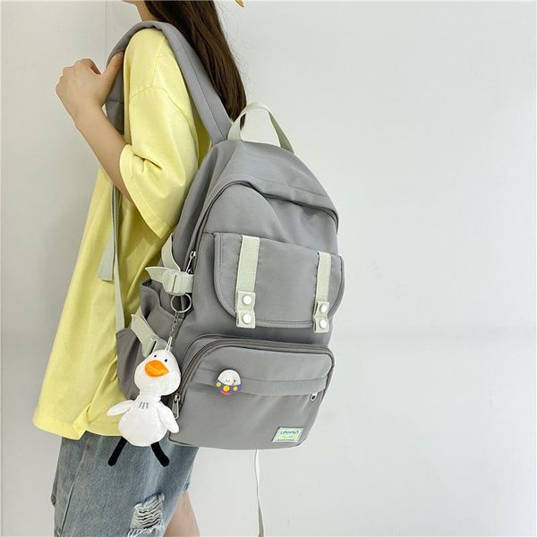 backpack large capacity women student waterproof multi-pocket travel rucksack school bag for teenage girl backpacks
backpack large capacity women student waterproof multi-pocket travel rucksack school bag for teenage girl backpacks