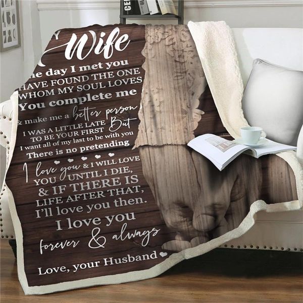 blankets express love flannel to my wife great birthday christmas gift plush throw blanket on beds sofa bedspreads home textiles
blankets express love flannel to my wife great birthday christmas gift plush throw blanket on beds sofa bedspreads home textiles