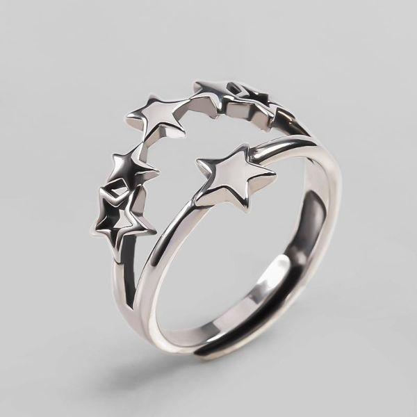 cluster rings ckysee geometric 925 sterling silver women cute star shape hollow double layers ring anniversary wedding band girl gift, Golden;silver
cluster rings ckysee geometric 925 sterling silver women cute star shape hollow double layers ring anniversary wedding band girl gift, Golden;silver
