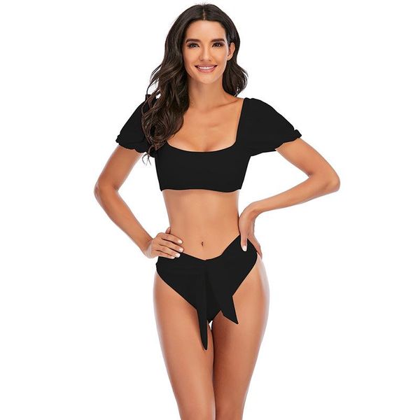 women's swimwear women 2021 puff sleeve bikini swimsuit female set high waist biquini beach bathing s-l, White;black
women's swimwear women 2021 puff sleeve bikini swimsuit female set high waist biquini beach bathing s-l, White;black