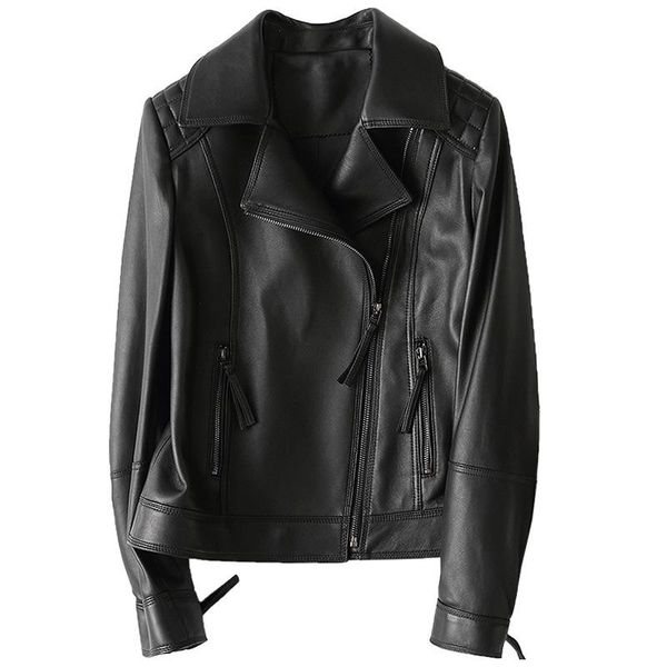 women's jackets 2007-08-2021 spring dress leather coat short sheepskin motorcycle jacket, Black;brown
women's jackets 2007-08-2021 spring dress leather coat short sheepskin motorcycle jacket, Black;brown