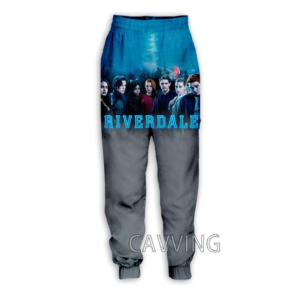 men's pants cavving 3d printed riverdale casual sports sweatpants straight jogging trousers, Black
men's pants cavving 3d printed riverdale casual sports sweatpants straight jogging trousers, Black