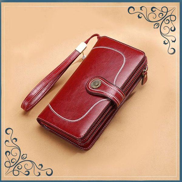 wallets sendefn brand split leather wallet female long women zipper purse strap clutch coin womens pu, Red;black
wallets sendefn brand split leather wallet female long women zipper purse strap clutch coin womens pu, Red;black