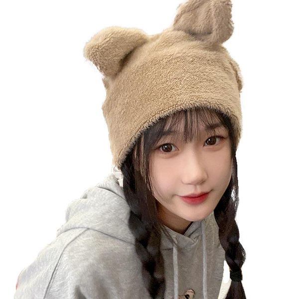 berets cute lamb hat with ears furry hats moving beautiful warm simple plain fioral embroidered cap gorra era c, Blue;gray
berets cute lamb hat with ears furry hats moving beautiful warm simple plain fioral embroidered cap gorra era c, Blue;gray