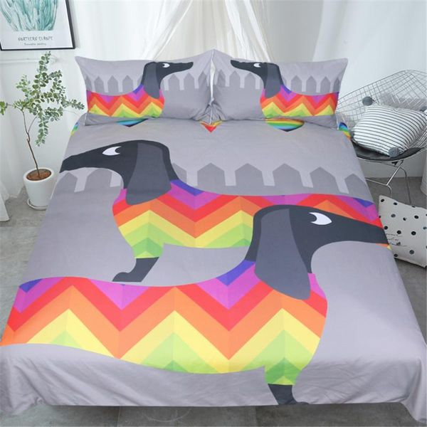 bedding sets dachshund sausage duvet cover set cute rainbow puppy king size soft 3d animal bedclothes kids cartoon 3pcs
bedding sets dachshund sausage duvet cover set cute rainbow puppy king size soft 3d animal bedclothes kids cartoon 3pcs