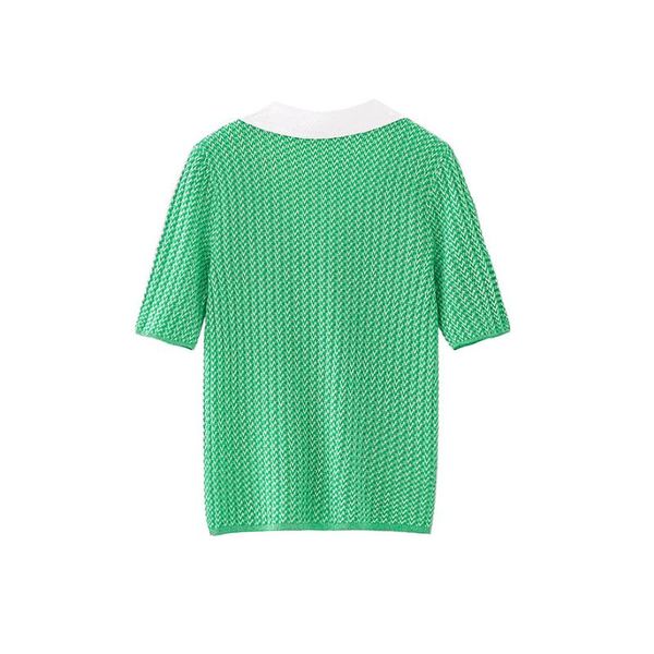 women's t-shirt 2059 summer women v-neck half sleeve casual fashion slim restoring ancient ways unique solid knit turn-down collar tees, White
women's t-shirt 2059 summer women v-neck half sleeve casual fashion slim restoring ancient ways unique solid knit turn-down collar tees, White