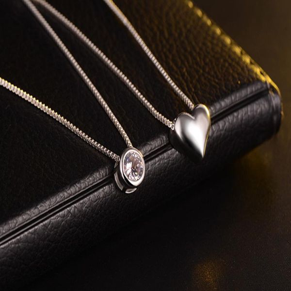 pendant necklaces heart-shaped double-layer necklace women's fashion temperament jewelry hundred matching accessories short clavicle ch, Silver
pendant necklaces heart-shaped double-layer necklace women's fashion temperament jewelry hundred matching accessories short clavicle ch, Silver