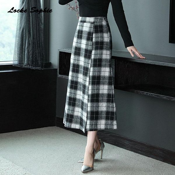 skirts hight waist womens plus size long pencil 2021 winter fashion woollen plaid irregular ladies skinny slim fit, Black
skirts hight waist womens plus size long pencil 2021 winter fashion woollen plaid irregular ladies skinny slim fit, Black