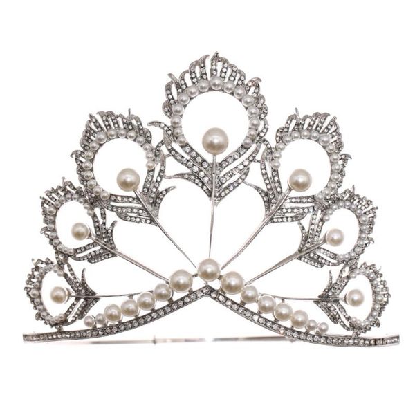 hair clips & barrettes shiny faux pearl princess crown crystal tiara women bridal party wedding headdress accessories drop, Golden;silver
hair clips & barrettes shiny faux pearl princess crown crystal tiara women bridal party wedding headdress accessories drop, Golden;silver