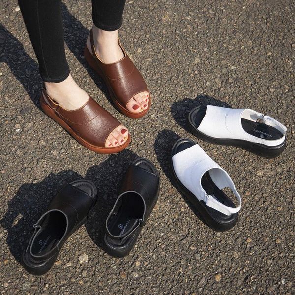 sandals women's shoes thick-soled fish mouth simple thick-heeled student mother open toe comfortable beach, Black
sandals women's shoes thick-soled fish mouth simple thick-heeled student mother open toe comfortable beach, Black