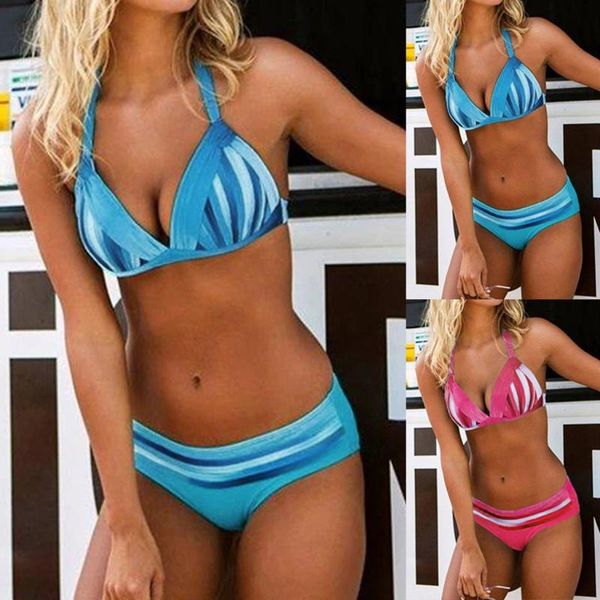 women's swimwear 2021 women bikini halter swimsuit bandage bathing suit female beach set low waist, White;black
women's swimwear 2021 women bikini halter swimsuit bandage bathing suit female beach set low waist, White;black