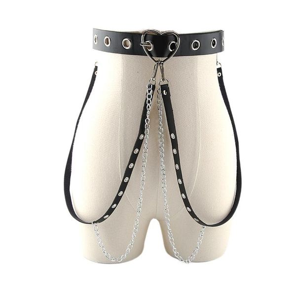 belts korean fashion gothic hollow out detachable metal long chans punk cool women pu belt black rock harajuku street accessory, Black;brown
belts korean fashion gothic hollow out detachable metal long chans punk cool women pu belt black rock harajuku street accessory, Black;brown