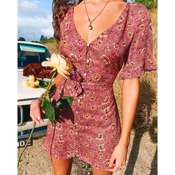 casual dresses women summer v neck floral print boho beach short sleeve a line ruffle mini dress sundress robe kmrr, Black;gray
casual dresses women summer v neck floral print boho beach short sleeve a line ruffle mini dress sundress robe kmrr, Black;gray