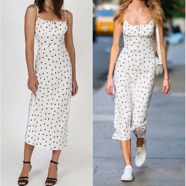 casual dresses fashion summer strawberry midi vestidos print women es adjustable spaghetti straps white long sleeveless ydj6, Black;gray
casual dresses fashion summer strawberry midi vestidos print women es adjustable spaghetti straps white long sleeveless ydj6, Black;gray