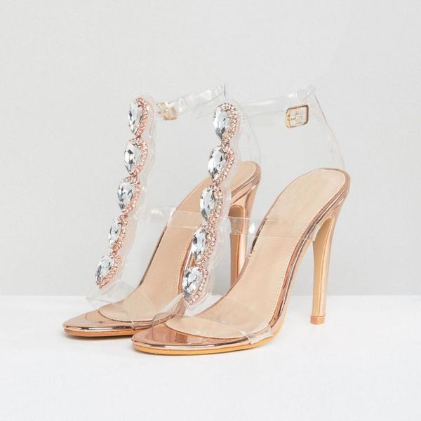 moraima snc 2021 summer stiletto heels large size transparent pvc rhinestone simple ladies sandals, Black
moraima snc 2021 summer stiletto heels large size transparent pvc rhinestone simple ladies sandals, Black