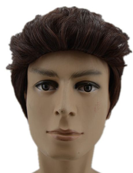 costume accessories fei-show brown wigs inclined band for man heat resistance handmade male hairpieces for student short hair aniti-warp sty, Silver
costume accessories fei-show brown wigs inclined band for man heat resistance handmade male hairpieces for student short hair aniti-warp sty, Silver