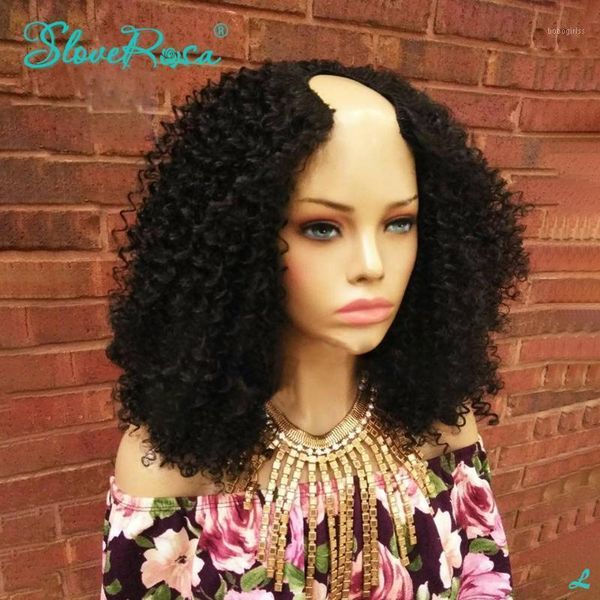 180% density u part human hair wigs afo kinky curly full machine made for black women brazilian remy with straps slove rosa1, Black;brown
180% density u part human hair wigs afo kinky curly full machine made for black women brazilian remy with straps slove rosa1, Black;brown