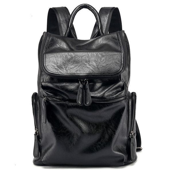 bags wallet backpack korean fashion schoolbag casual men's leather 14 / 15.6/17 inch laptop, Black;red
bags wallet backpack korean fashion schoolbag casual men's leather 14 / 15.6/17 inch laptop, Black;red