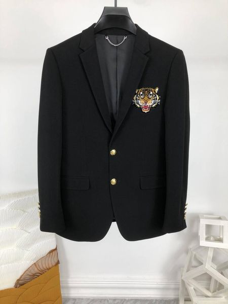 men's suits & blazers rk361 fashion coats jackets 2021 runway luxury european design party style clothing, White;black
men's suits & blazers rk361 fashion coats jackets 2021 runway luxury european design party style clothing, White;black