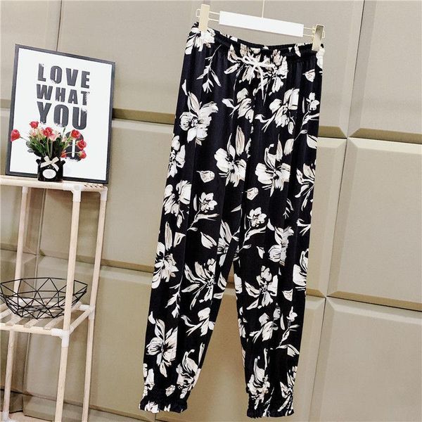 women's pants & capris women summer ice silk comfortable loose trousers casual sweatpants plus size print dot for older clothing, Black;white
women's pants & capris women summer ice silk comfortable loose trousers casual sweatpants plus size print dot for older clothing, Black;white