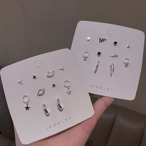 stud fashionable and simple female small earrings set geometric temperament combination tide, Golden;silver
stud fashionable and simple female small earrings set geometric temperament combination tide, Golden;silver