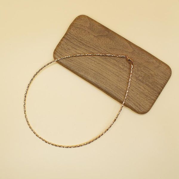 chokers simple twist pendant clavicle chain necklace for women girls christmas party chunky choker necklaces boho jewelry gift, Golden;silver
chokers simple twist pendant clavicle chain necklace for women girls christmas party chunky choker necklaces boho jewelry gift, Golden;silver