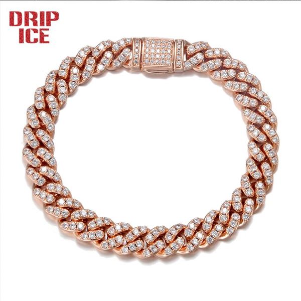 link, chain drip hip hop 8mm heavy prong clasp box buckle cubic zirconia cuban bracelet men white gold plated jewelry, Black
link, chain drip hip hop 8mm heavy prong clasp box buckle cubic zirconia cuban bracelet men white gold plated jewelry, Black