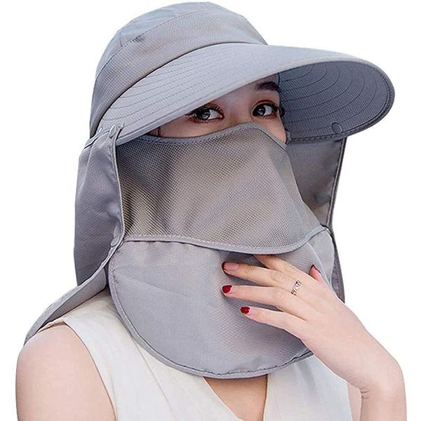 wide brim hats girl summer visor women golf outdoor uv 50 foldable detachable packable cap, Blue;gray
wide brim hats girl summer visor women golf outdoor uv 50 foldable detachable packable cap, Blue;gray