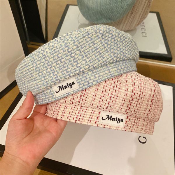 beret women's autumn and winter little fragrance flat versatile jacquard octagonal net red same painter's hat, Yellow
beret women's autumn and winter little fragrance flat versatile jacquard octagonal net red same painter's hat, Yellow