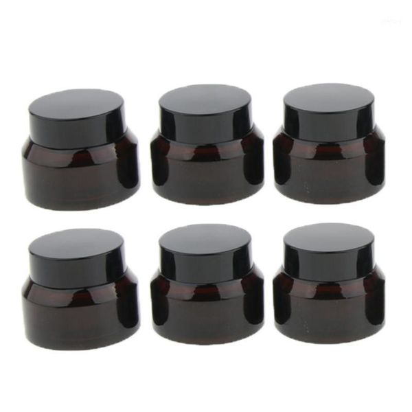 storage bottles & jars 6pcs glass empty container jar with black screw lid for cosmetic makeup sample lotion cream lip nail arts ey
storage bottles & jars 6pcs glass empty container jar with black screw lid for cosmetic makeup sample lotion cream lip nail arts ey