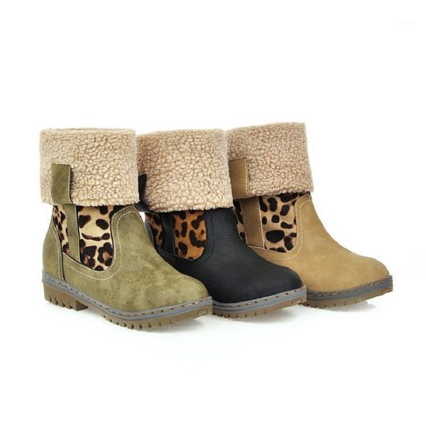 boots shoes women winter ankle keep warm snow vintage low heels platform punk big size botas mujer1, Black
boots shoes women winter ankle keep warm snow vintage low heels platform punk big size botas mujer1, Black