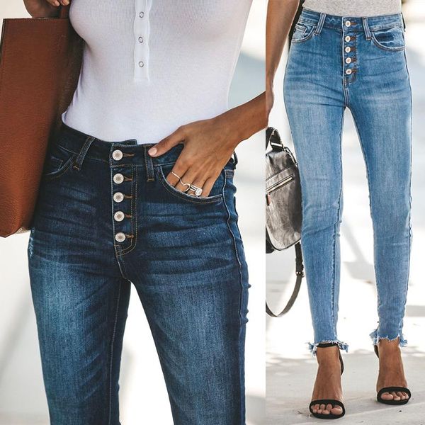high waist women jeans buttons female pants slim fit elastic stretch jean plus size denim blue skinny pencil trousers black women's
high waist women jeans buttons female pants slim fit elastic stretch jean plus size denim blue skinny pencil trousers black women's