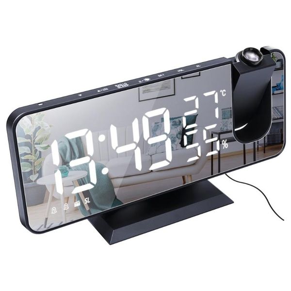 smart home control led large screen display temperature and humidity electronic clock radio multifunctional projection alarm
smart home control led large screen display temperature and humidity electronic clock radio multifunctional projection alarm