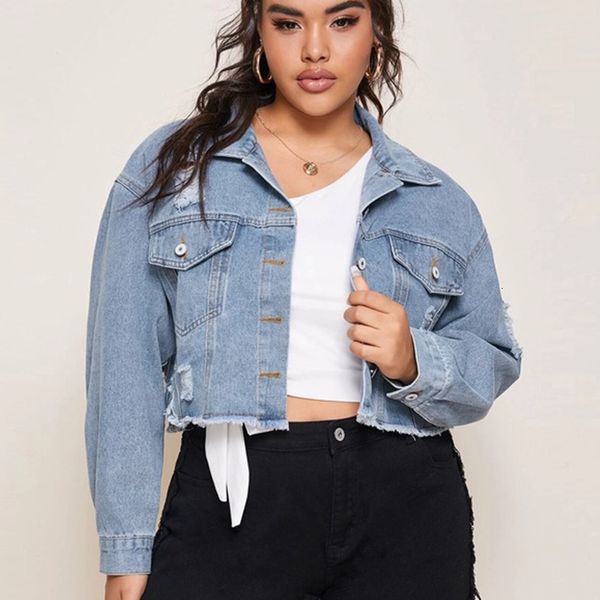 women's jackets collection jacket of great dimensions women coat streetwear ripped short plus size jaqueta jeans retro casual clothes k, Black;brown
women's jackets collection jacket of great dimensions women coat streetwear ripped short plus size jaqueta jeans retro casual clothes k, Black;brown