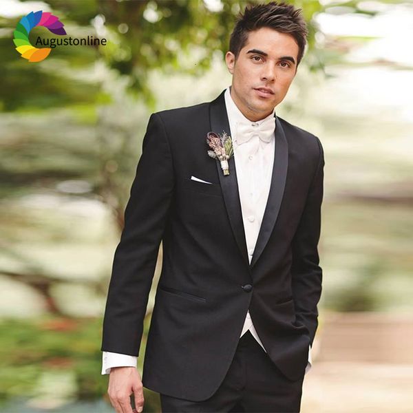 men's suits & blazers shawl lapel black men for wedding groom bridegroom tuxedo slim fit formal man blazer traje hombre jacke, White;black
men's suits & blazers shawl lapel black men for wedding groom bridegroom tuxedo slim fit formal man blazer traje hombre jacke, White;black