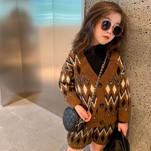 kids suit sweater cardigan and knit straight shorts korean casual simple girls 2pcs sets clothing, White
kids suit sweater cardigan and knit straight shorts korean casual simple girls 2pcs sets clothing, White