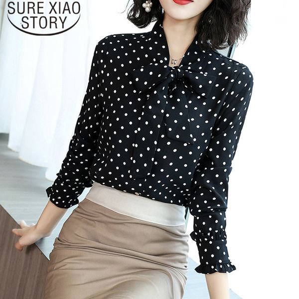 blusas mujer de moda womens blouses polka dot bow button chiffon blouse women long sleeve shirts 1393 45 210415, White
blusas mujer de moda womens blouses polka dot bow button chiffon blouse women long sleeve shirts 1393 45 210415, White