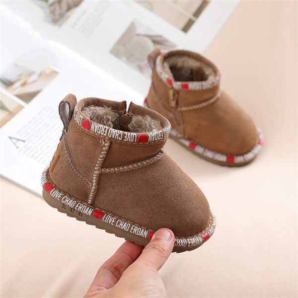 boots aogt 2021 winter baby shoes infant toddler suede leather waterproof non-slip 0-3 year warm plush kids snow, Black;grey
boots aogt 2021 winter baby shoes infant toddler suede leather waterproof non-slip 0-3 year warm plush kids snow, Black;grey